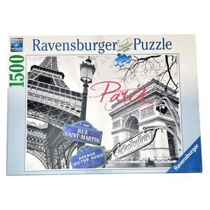 Ravensburger 1500 Pieces Paris France Jigsaw Puzzle Adult Challenging Cityscape